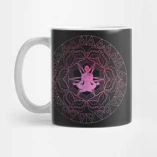 Yoga Meditation Mandala Mug